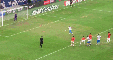 内射门被阻